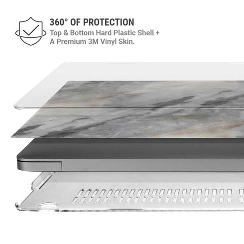 Stone Taupe MacBook Pro 14in (2021-24) Case plus Skin